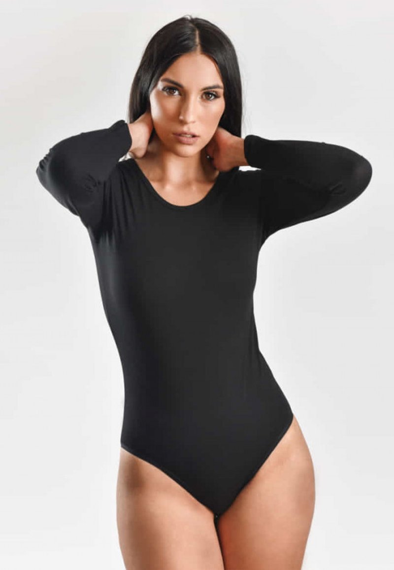Maxte LONG-SLEEVE 3 PACK - Body - black