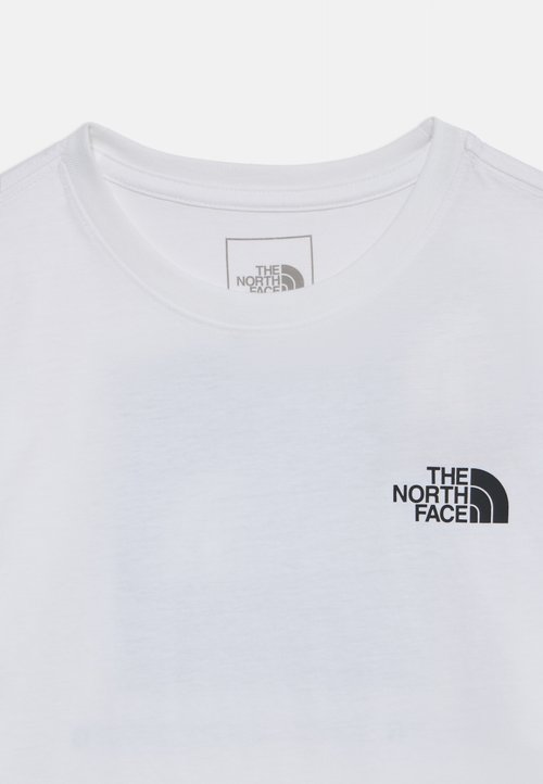 The North Face TEEN EVOLUTION BOX UNISEX - Print T-shirt - white — photo 3