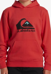 Quiksilver BIG LOGO  - Felpa con cappuccio - cayenne