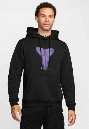 Felpa con cappuccio - schwarz