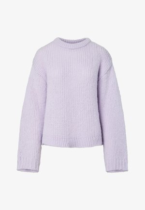 Pieces, PCDORTHEA LS CHUNKY KNIT NOOS BC - Πουλόβερ - pastel lilac melange