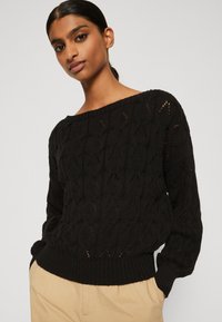 ONLY Petite ONLBRYNN LIFE STRUCTURE - Maglione - black