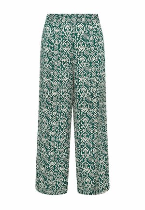 M&Co, WOMEN'S WIDE LEG TROUSERS - Housut - dark green