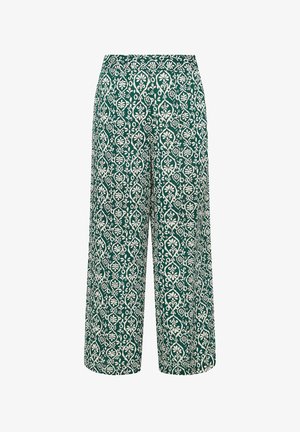 M&Co, WOMEN'S WIDE LEG TROUSERS - Bukser - dark green