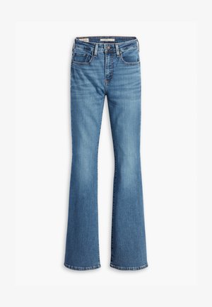 726™ HIGH RISE FLARE - Flared Jeans - blue wave mid