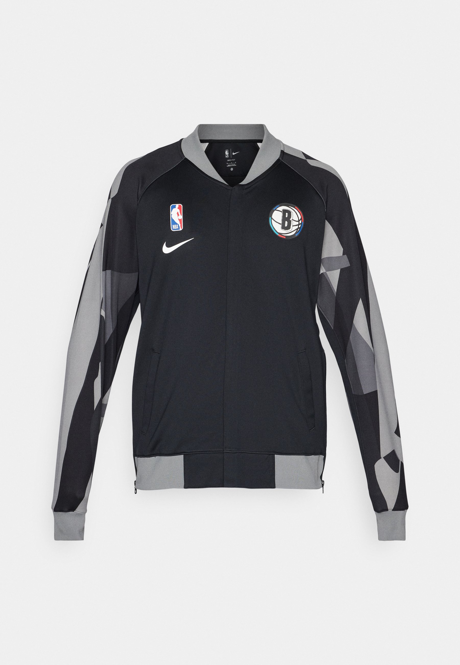 nba brooklyn nets city edition thermaflex full zip jacket