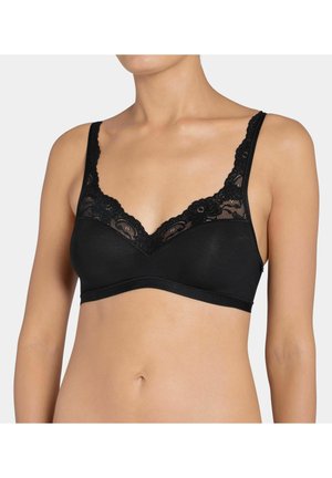 ROMANCE - Triangel BH - black