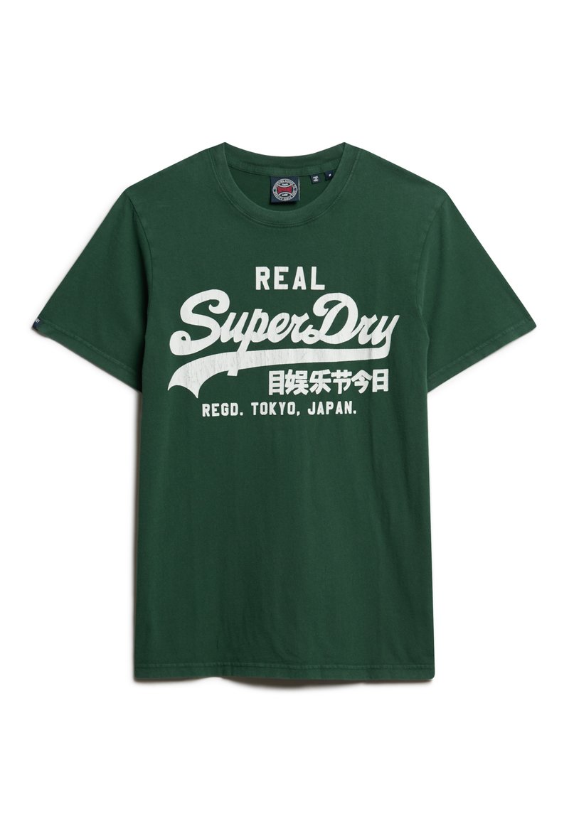 Superdry & Co T-shirt print groen Superdry & Co T-shirt print groen