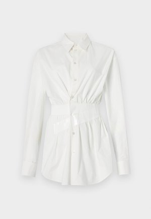 MM6 Maison Margiela LONG SLEEVED SHIRT - Button-down blouse - off white