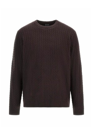 Maglione - marrone scuro