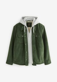 Next HOODED - REGULAR FIT - Lengva striukė - green