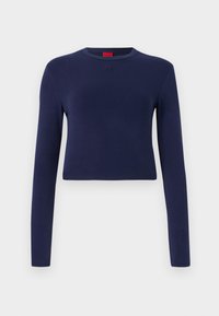 DAFILOMENA - Top dugih rukava - navy