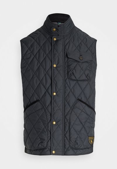 Polo Ralph Lauren THE BEATON QUILTED UTILITY GILET - Mellény - black