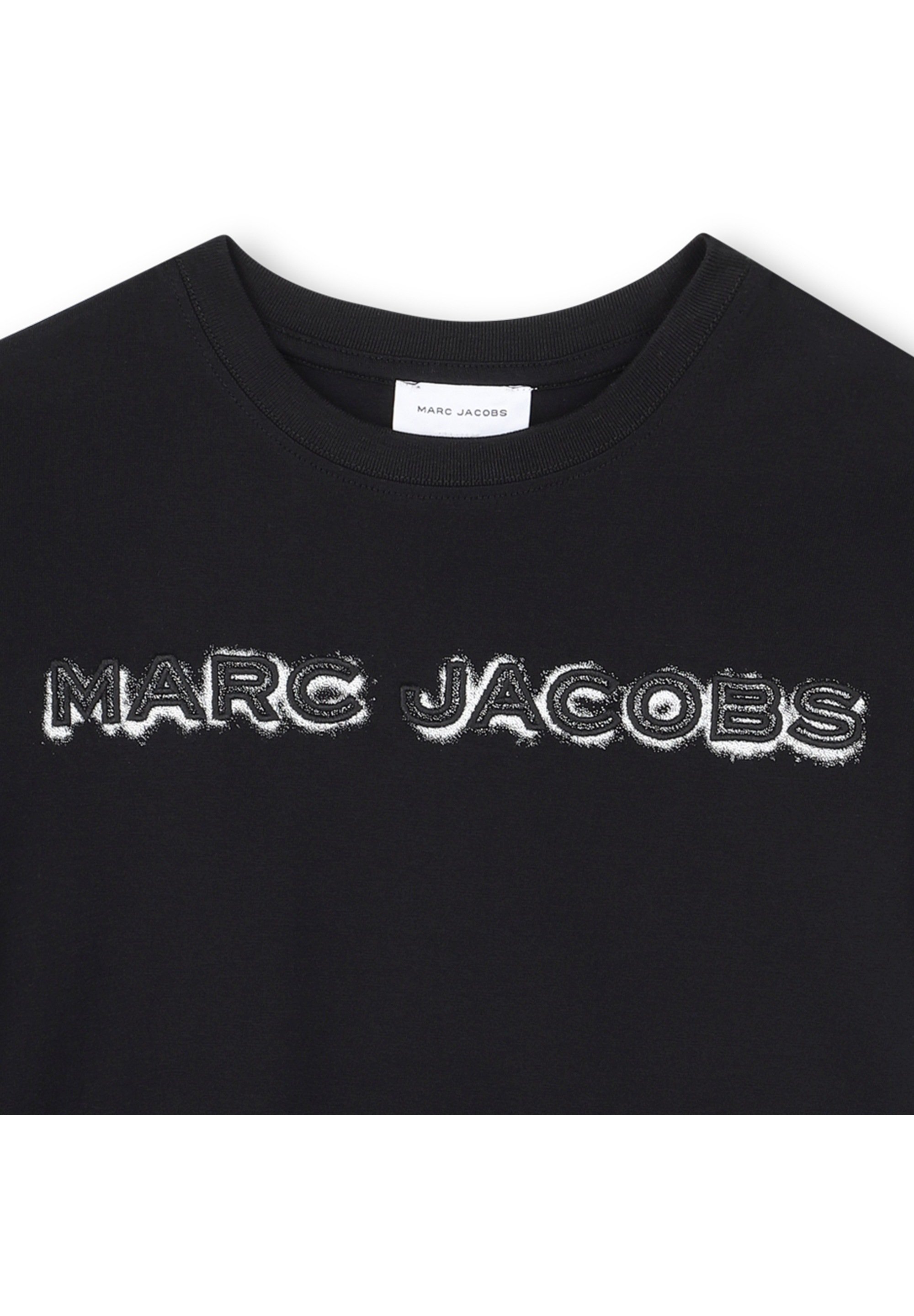 MARC JACOBS KIDS T-SHIRT - T-shirt estampada - black/preto