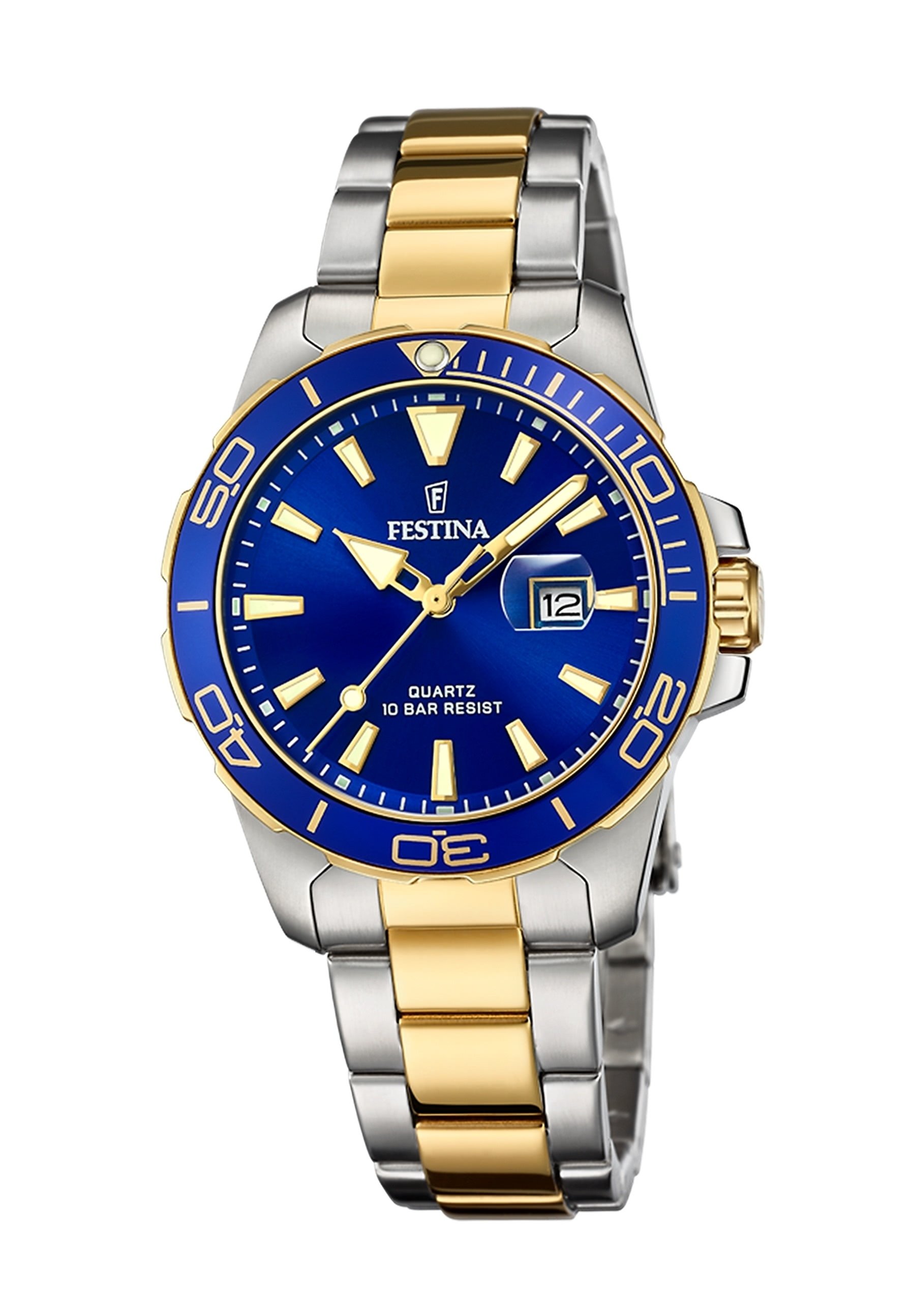 Festina Silber Goldene Uhr FESTINA HERREN UHR TIMELESS CHRONOGRAPH - Main Image