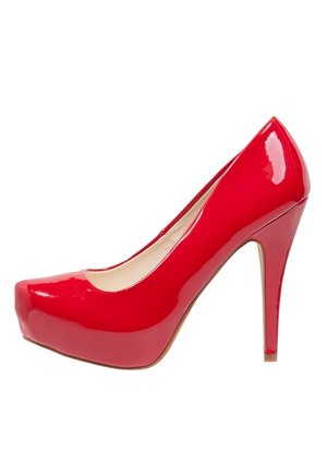 Buffalo Plateaupumps - red