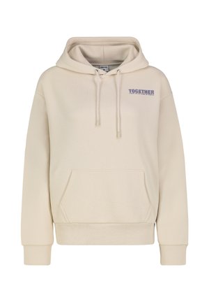 Kapuzenpullover - beige