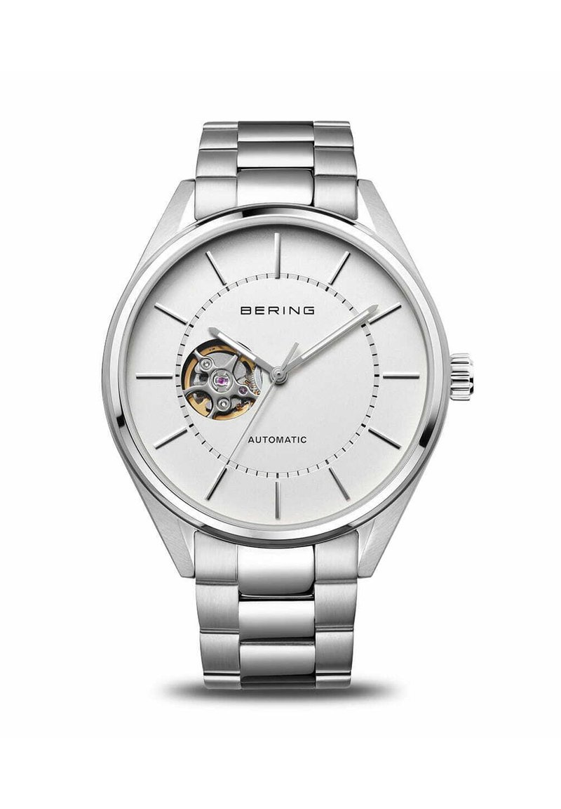 Bering AUTOMATIC MIT SICHTBAREM UHRWERK - Watch - silberfarben/silver ...