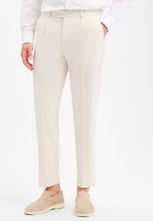 FINSHLEY & HARDING LONDON FINSHLEY & HARDING LONDON HOSE - Anzughose - ecru