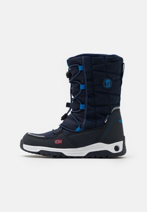 KIDS NORDKAPP WINTER BOOTS UNISEX - Snowboot/Winterstiefel - navy/medium blue
