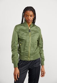 Alpha Industries - Bomberjacke - sage green/gold Thumbnail-Bild 1