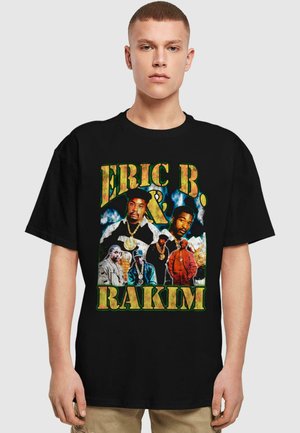 ERIC B & RAKIM - GROUP BOOTLEG  TEE - Print T-shirt - black