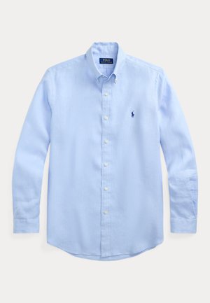 Polo Ralph Lauren CUSTOM FIT LINEN SHIRT - Pluus - office blue