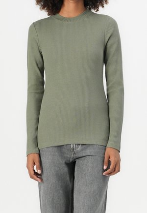 T-shirt à manches longues - olive