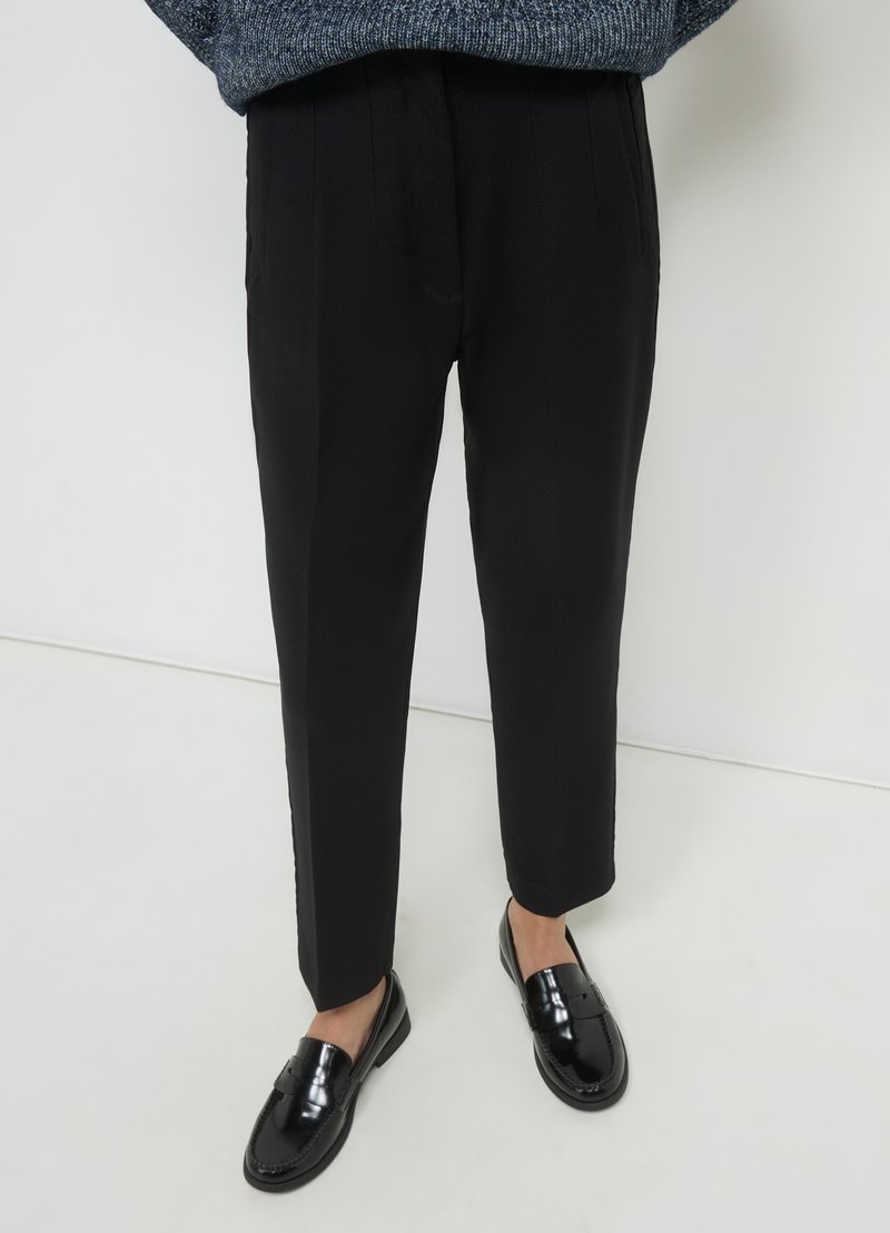 Calliope PINCES VITA ALTA - Stoffhose - nero