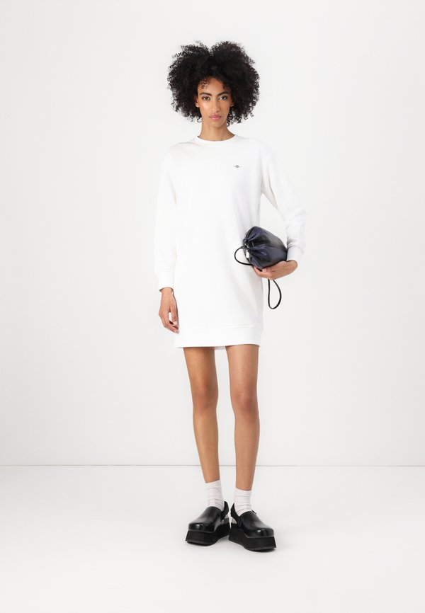 SHIELD C NECK DRESS - Day dress - eggshell2