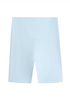 OYSHO, COMFORTLUX HIGH-RISE 20CM BIKER LEGGINGS 30586226 - Leggings - light blue