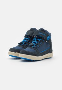 TROLLKIDS GRYLLEFJORD MID CUT - Obuća za pješačenje - navy/medium blue