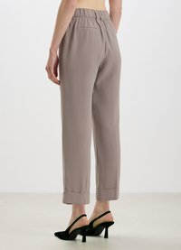Calliope CLASSICO TINTA UNITA - Pantalon classique - marrone