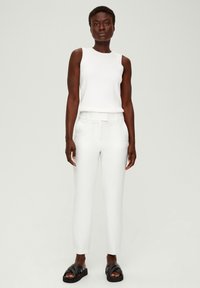 s.Oliver BLACK LABEL REGULAR - Chino - ecru