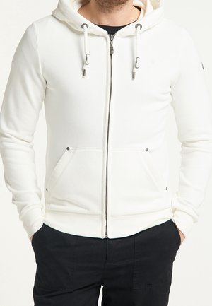 Sweat zippé - white