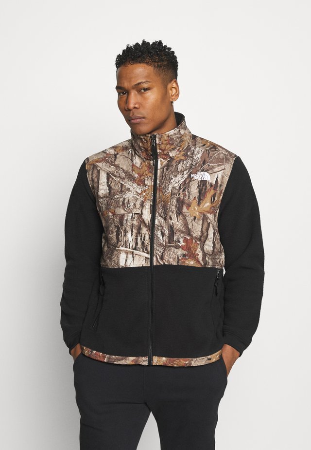 DENALI JACKET - Fleece jacket - black/tan