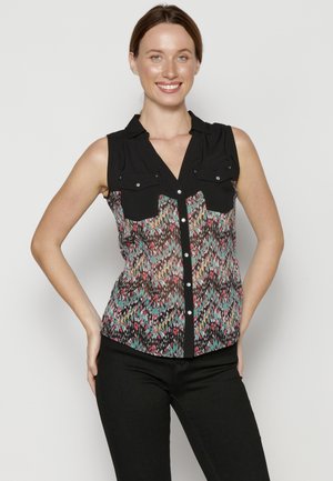 Koroshi STRAP BLOUSES - Skjortebluser - black