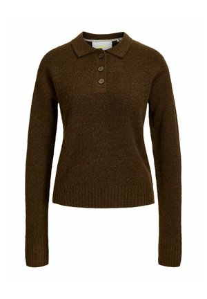 JJXX, GESTRICKTES POLO JXCATALINA GESTRICKTES POLO - поло риза - demitasse