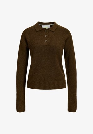 JJXX, GESTRICKTES POLO JXCATALINA GESTRICKTES POLO - поло риза - demitasse