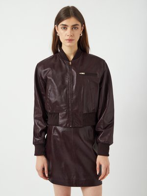 YASKALA SHORT JACKET - Giacca di pelle - port royale