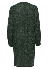 Kaffe KAMARANA - Tričkové šaty - green blue leo print