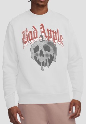 Disney, SNOW WHITE BAD APPLE SKULL - Sweatshirt - white