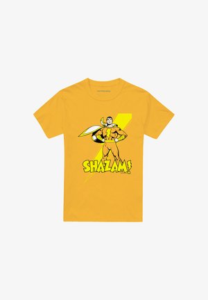 Cotton Soul, DC SHAZAM! - Print T-shirt - gold-coloured