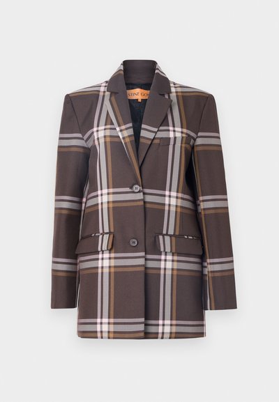 Stine Goya LONG SLEEVE BOXY BLAZER CASUAL TAILORING - Blézer - brown