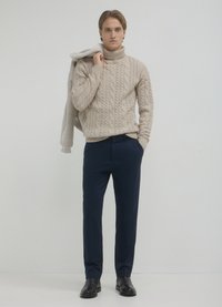 Calliope DOLCEVITA TRECCE  - Strickpullover - beige