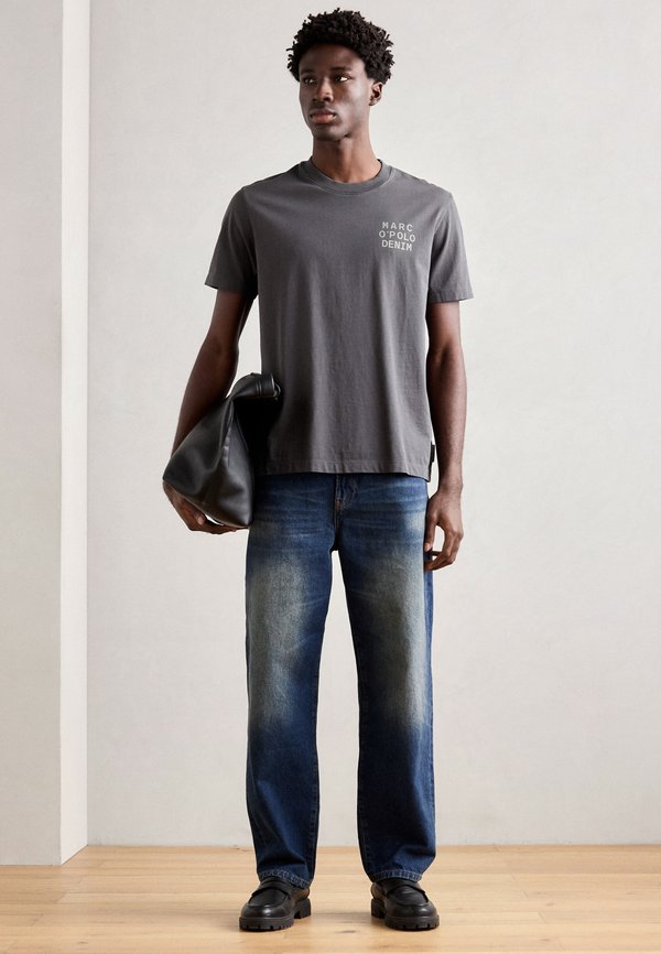 RELAXED - Print T-shirt - broken graphite2