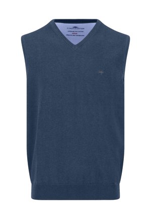 SLIPOVER - Strickpullover - blau