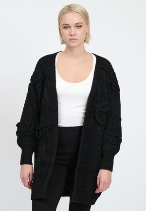 FLOWER APPLICATION  - Vest - black