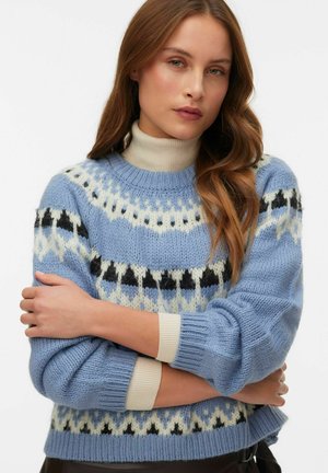 PULLOVER AWTILLIE - Strickpullover - stonewash