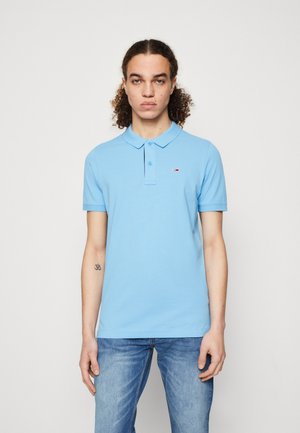 Tommy Jeans SLIM PLACKET - Polo - skysail